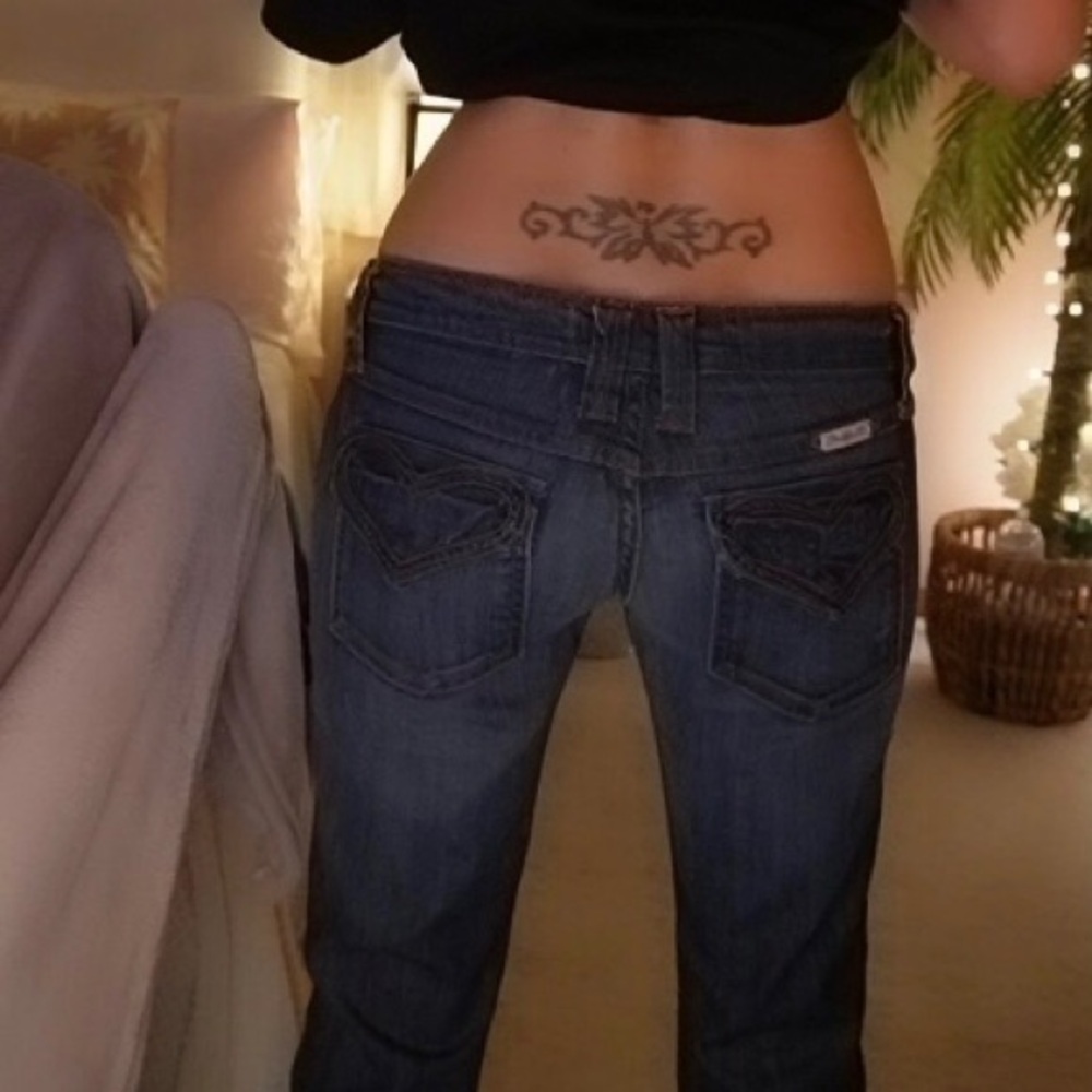 Rare vintage y2k Frankie B heart jeans - Picture 13 of 16